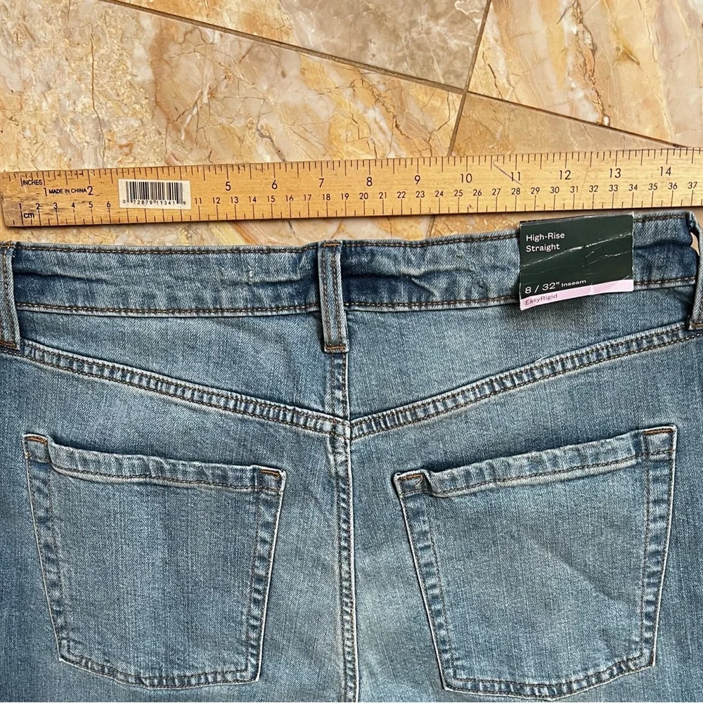 NWT Wild Fable High-Rise Straight Jeans Size 8 - Picture 2 of 9